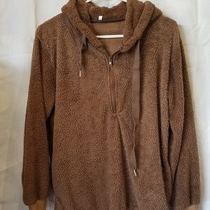 Fuzzy pullover